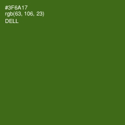 #3F6A17 - Dell Color Image