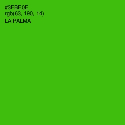#3FBE0E - La Palma Color Image