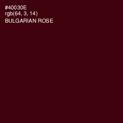 #40030E - Bulgarian Rose Color Image