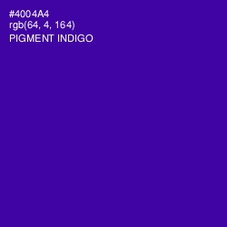 #4004A4 - Pigment Indigo Color Image