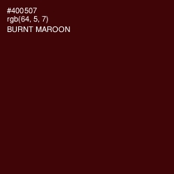 #400507 - Burnt Maroon Color Image