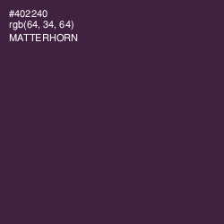 #402240 - Matterhorn Color Image