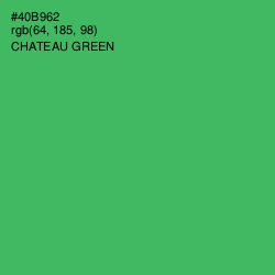 #40B962 - Chateau Green Color Image