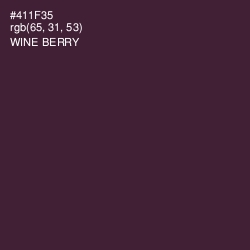 #411F35 - Wine Berry Color Image
