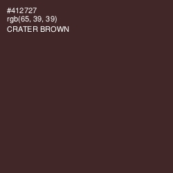 #412727 - Crater Brown Color Image