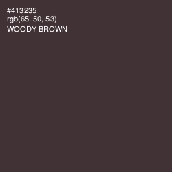 #413235 - Woody Brown Color Image