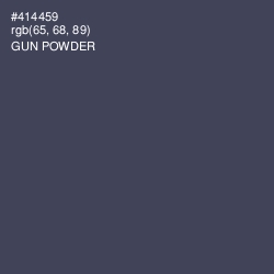 #414459 - Gun Powder Color Image