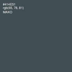 #414E51 - Mako Color Image