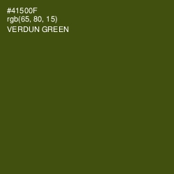 #41500F - Verdun Green Color Image
