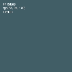 #415E66 - Fiord Color Image