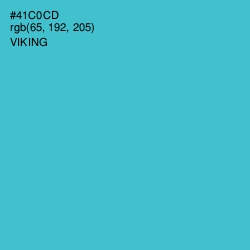 #41C0CD - Viking Color Image