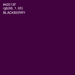 #42013F - Blackberry Color Image