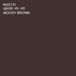 #423131 - Woody Brown Color Image