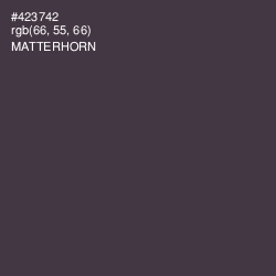 #423742 - Matterhorn Color Image