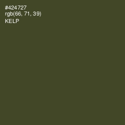 #424727 - Kelp Color Image