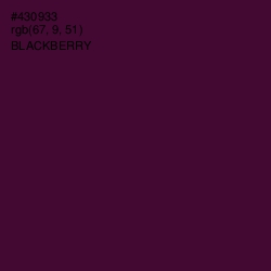 #430933 - Blackberry Color Image