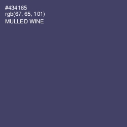 #434165 - Mulled Wine Color Image