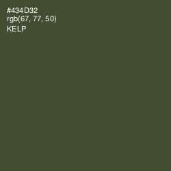 #434D32 - Kelp Color Image