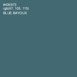 #436973 - Blue Bayoux Color Image