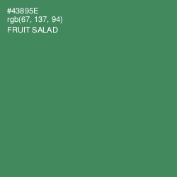 #43895E - Fruit Salad Color Image