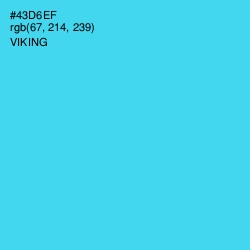 #43D6EF - Viking Color Image