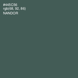 #445C56 - Nandor Color Image