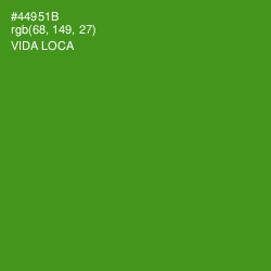 #44951B - Vida Loca Color Image