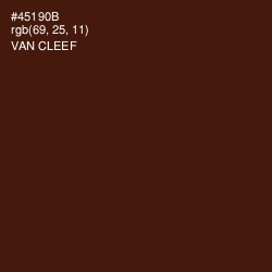 #45190B - Van Cleef Color Image