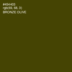 #454403 - Bronze Olive Color Image