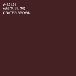 #462124 - Crater Brown Color Image