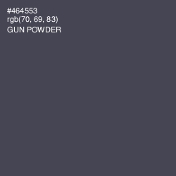 #464553 - Gun Powder Color Image