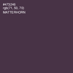 #473246 - Matterhorn Color Image