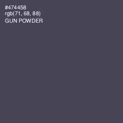 #474458 - Gun Powder Color Image