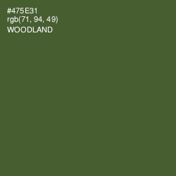 #475E31 - Woodland Color Image