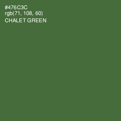 #476C3C - Chalet Green Color Image