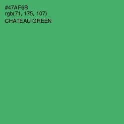 #47AF6B - Chateau Green Color Image