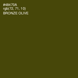 #48470A - Bronze Olive Color Image
