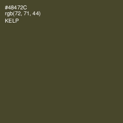 #48472C - Kelp Color Image