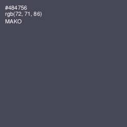 #484756 - Mako Color Image