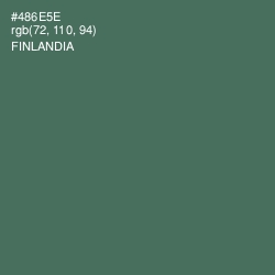 #486E5E - Finlandia Color Image
