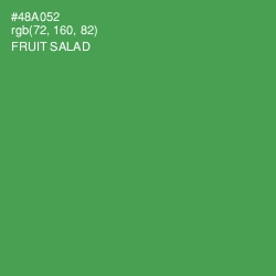 #48A052 - Fruit Salad Color Image