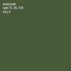 #495A3B - Kelp Color Image