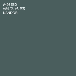 #495E5D - Nandor Color Image