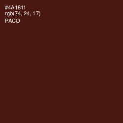 #4A1811 - Paco Color Image