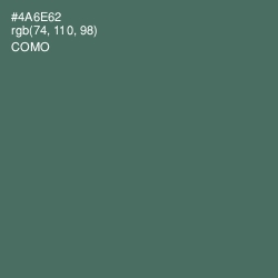 #4A6E62 - Como Color Image