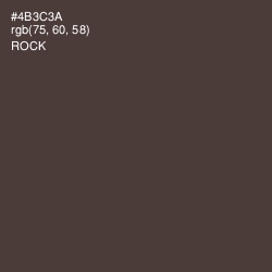 #4B3C3A - Rock Color Image