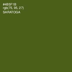 #4B5F1B - Saratoga Color Image