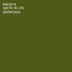 #4E5A18 - Saratoga Color Image