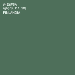 #4E6F5A - Finlandia Color Image