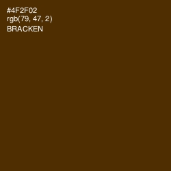 #4F2F02 - Bracken Color Image